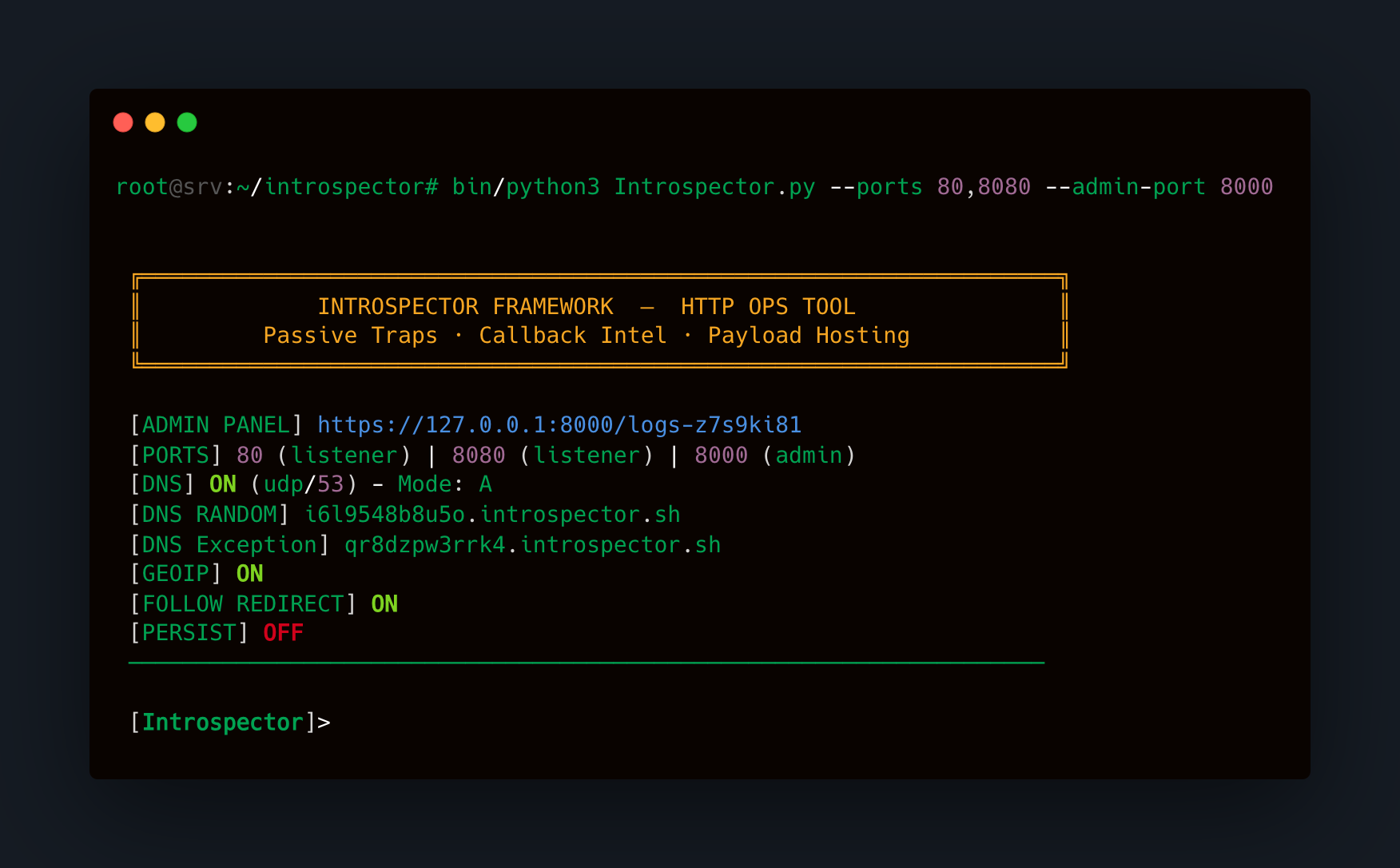 Introspector CLI